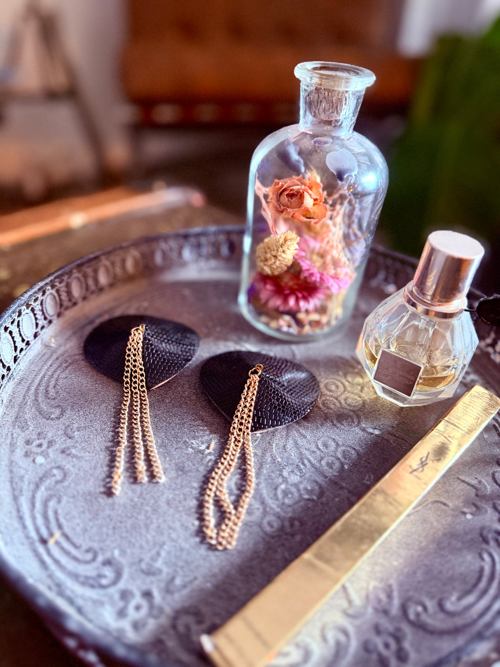 Rebelle Fatale - Luxe Heartbreakers Chained Pasties