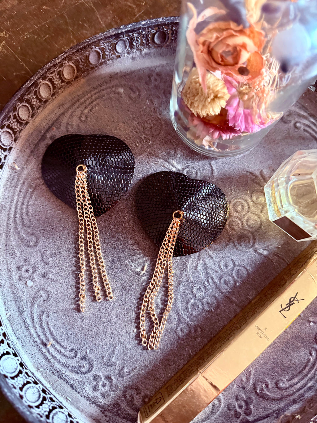 Rebelle Fatale - Luxe Heartbreakers Chained Pasties