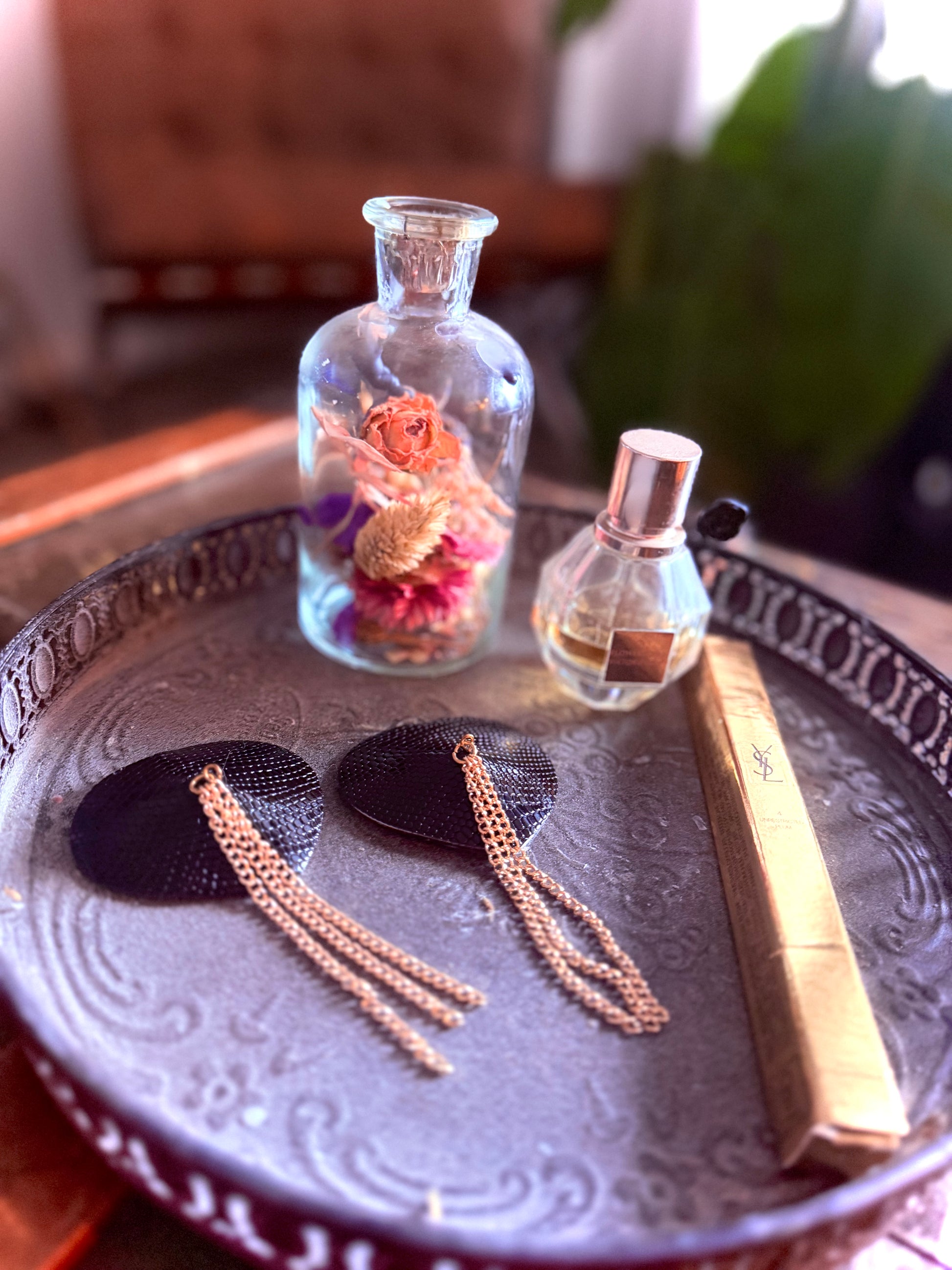 Rebelle Fatale - Luxe Heartbreakers Chained Pasties