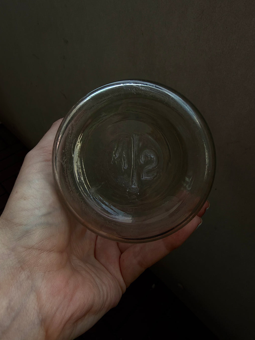 THE ALCHEMIST’S JAR - Vintage Glass Storage Jar ‘30-‘50’s