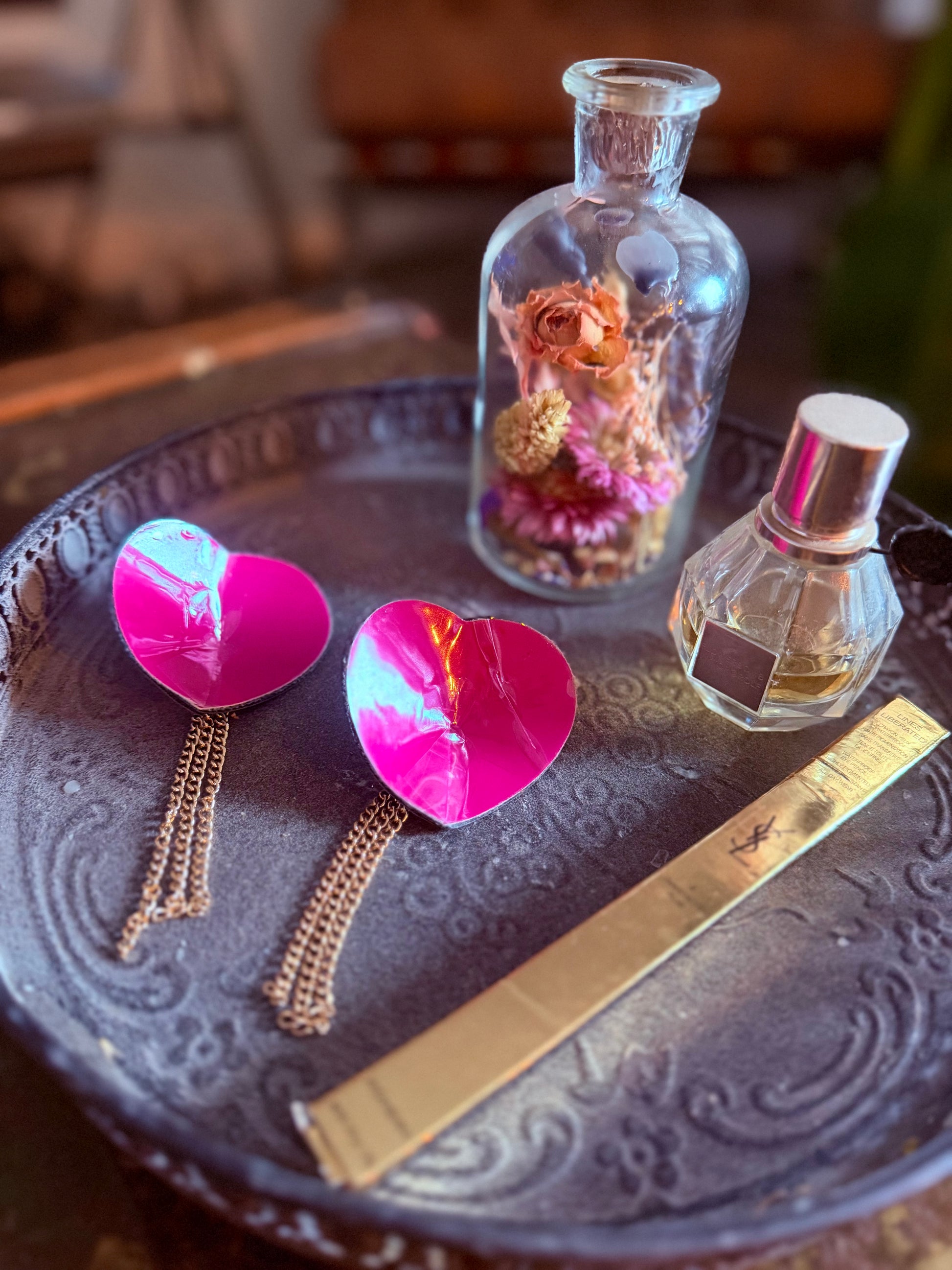 Rebelle Fatale - Luxe Heartbreakers Chained Pasties