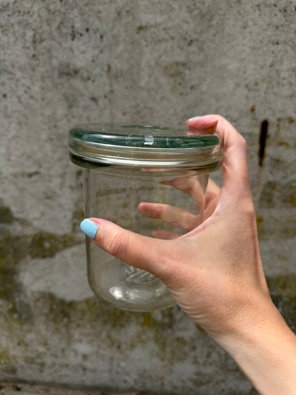 THE ALCHEMIST’S JAR - Vintage Glass Storage Jar ‘30-‘50’s