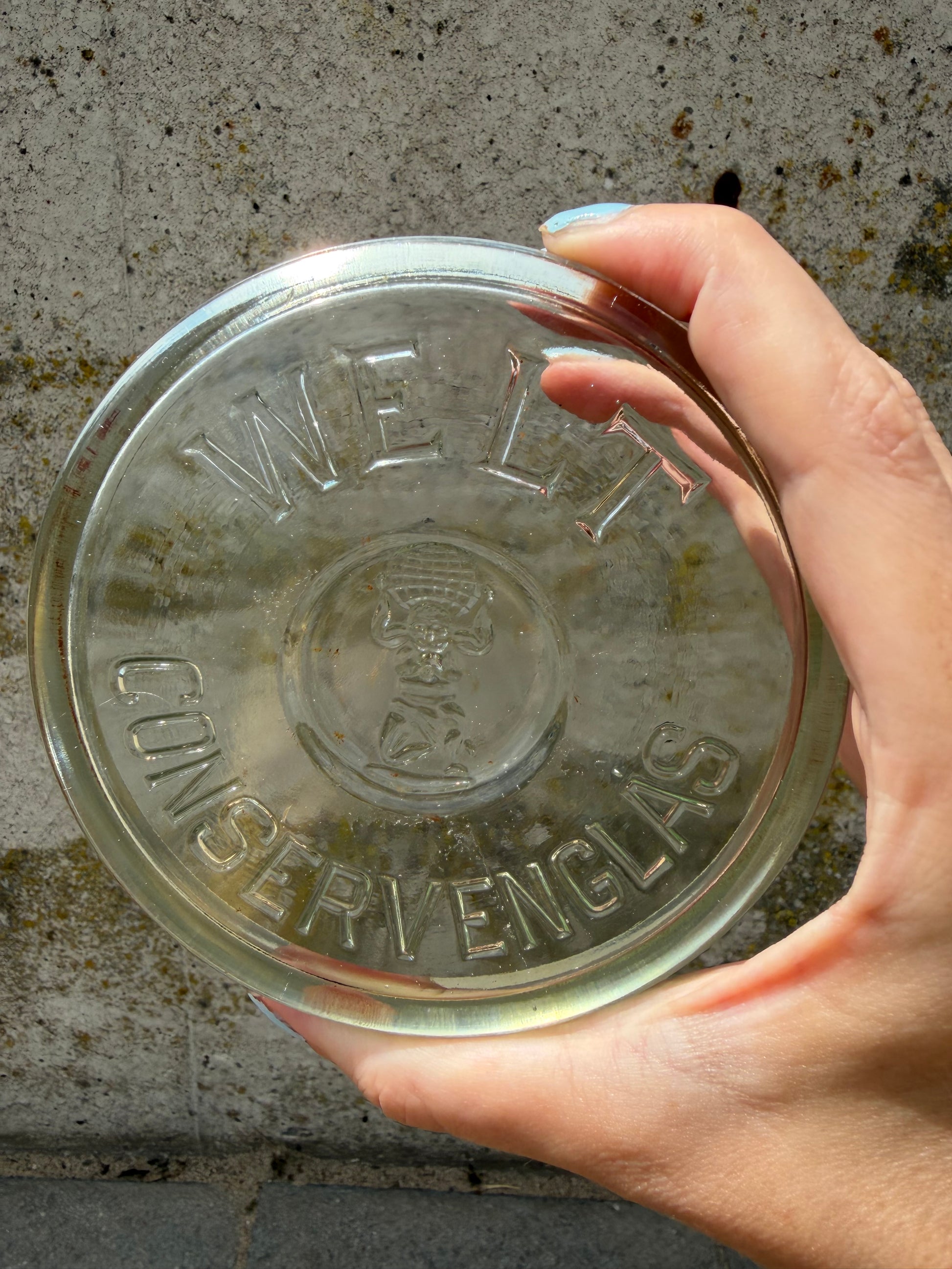 THE ALCHEMIST’S JAR - Vintage Glass Storage Jar ‘30-‘50’s