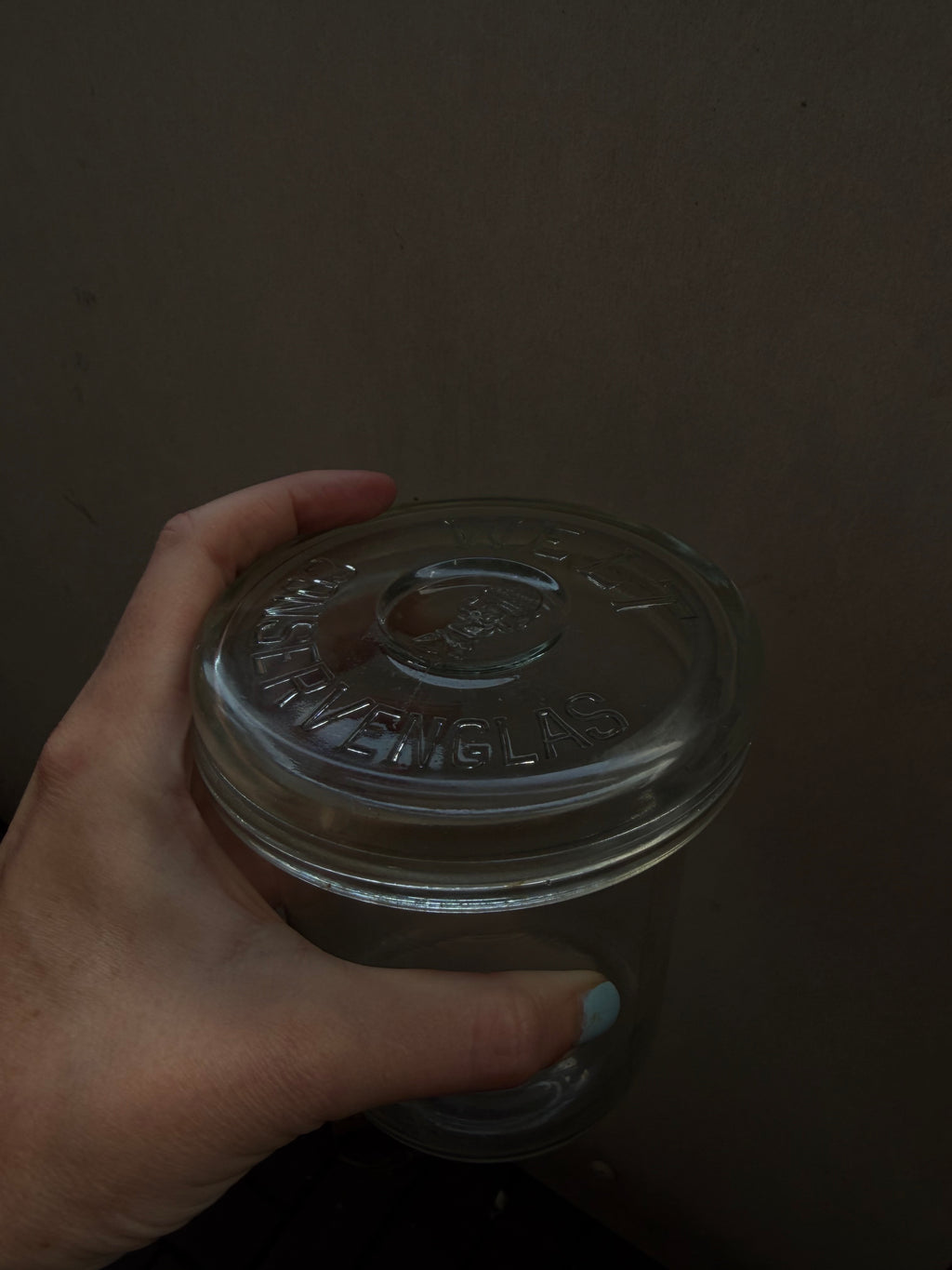 THE ALCHEMIST’S JAR - Vintage Glass Storage Jar ‘30-‘50’s