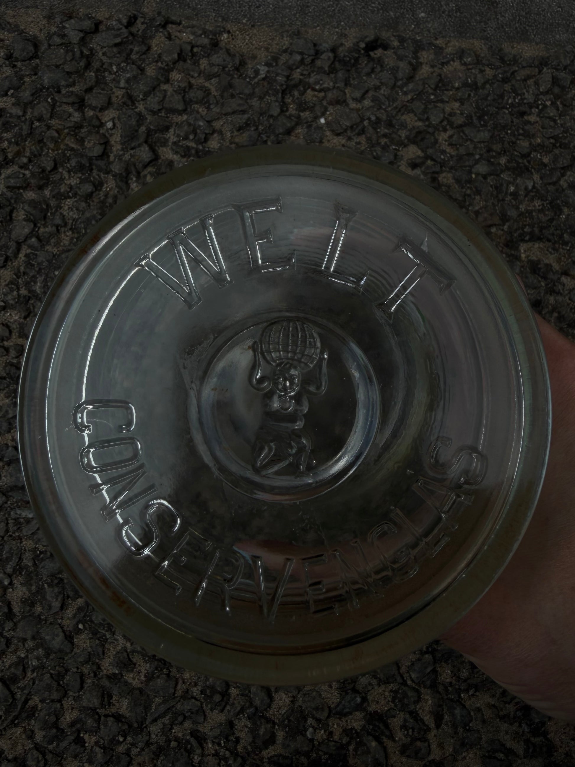 THE ALCHEMIST’S JAR - Vintage Glass Storage Jar ‘30-‘50’s