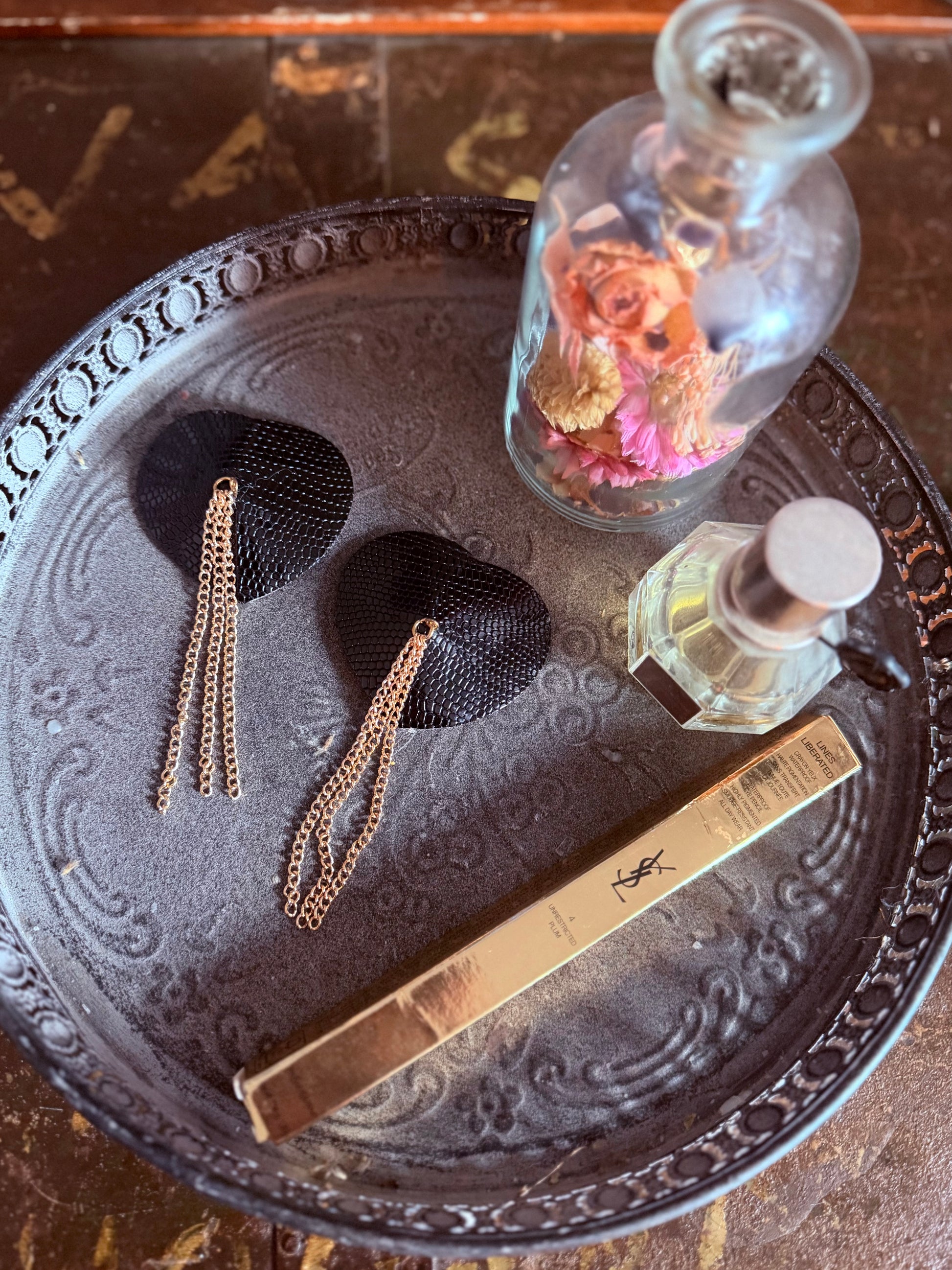 Rebelle Fatale - Luxe Heartbreakers Chained Pasties