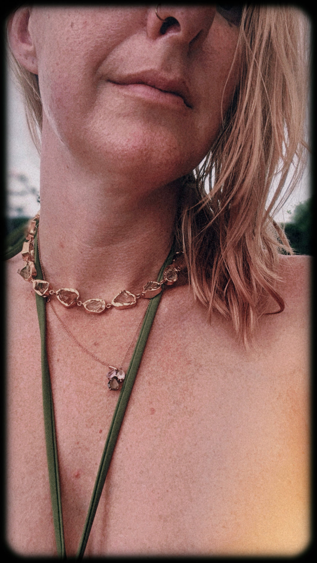 PRE-ORDER Nahla Rebelle - Gem Stone Collier