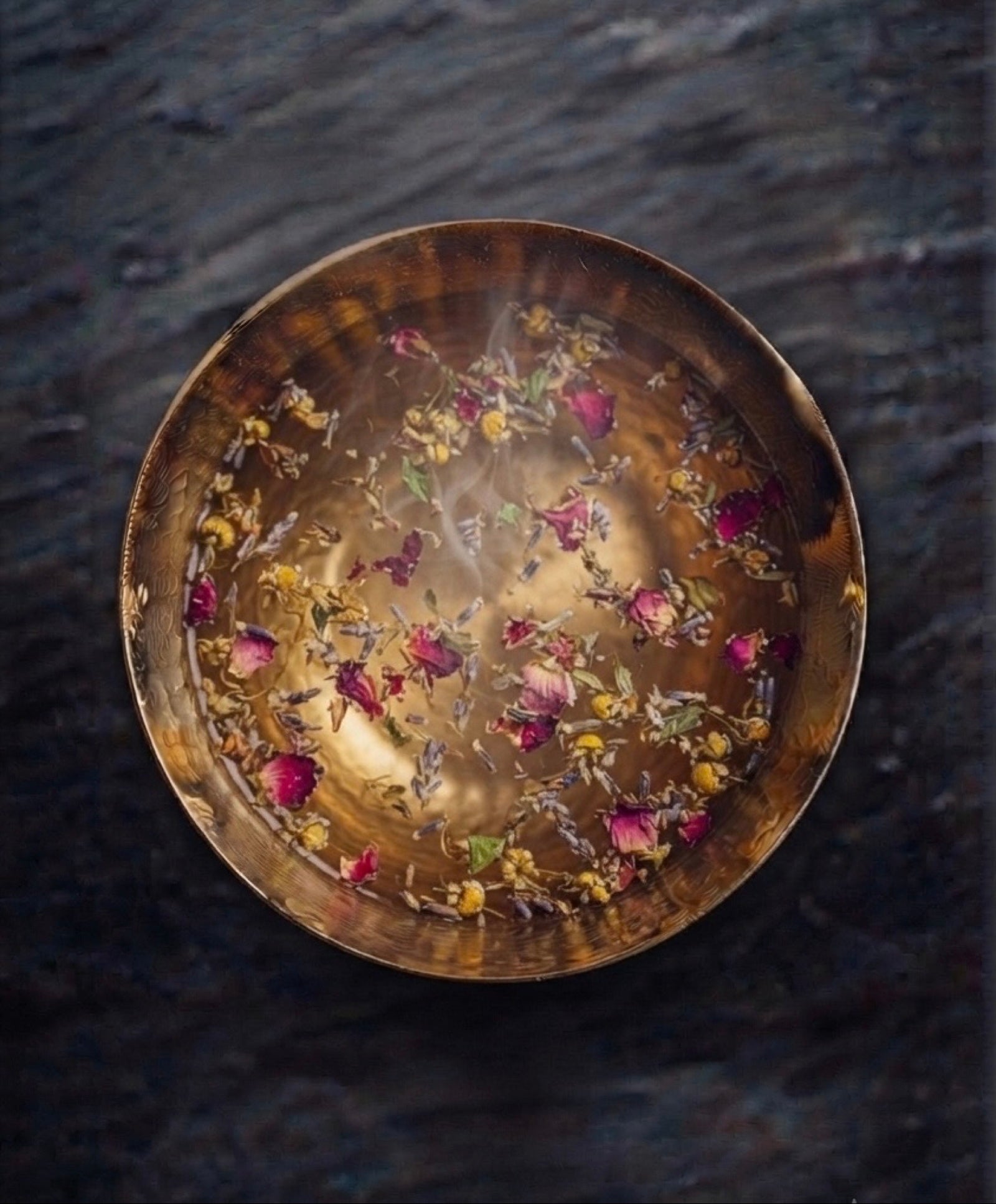 NIA beauty tools botanical blend packaging with floral design and elegant typography.