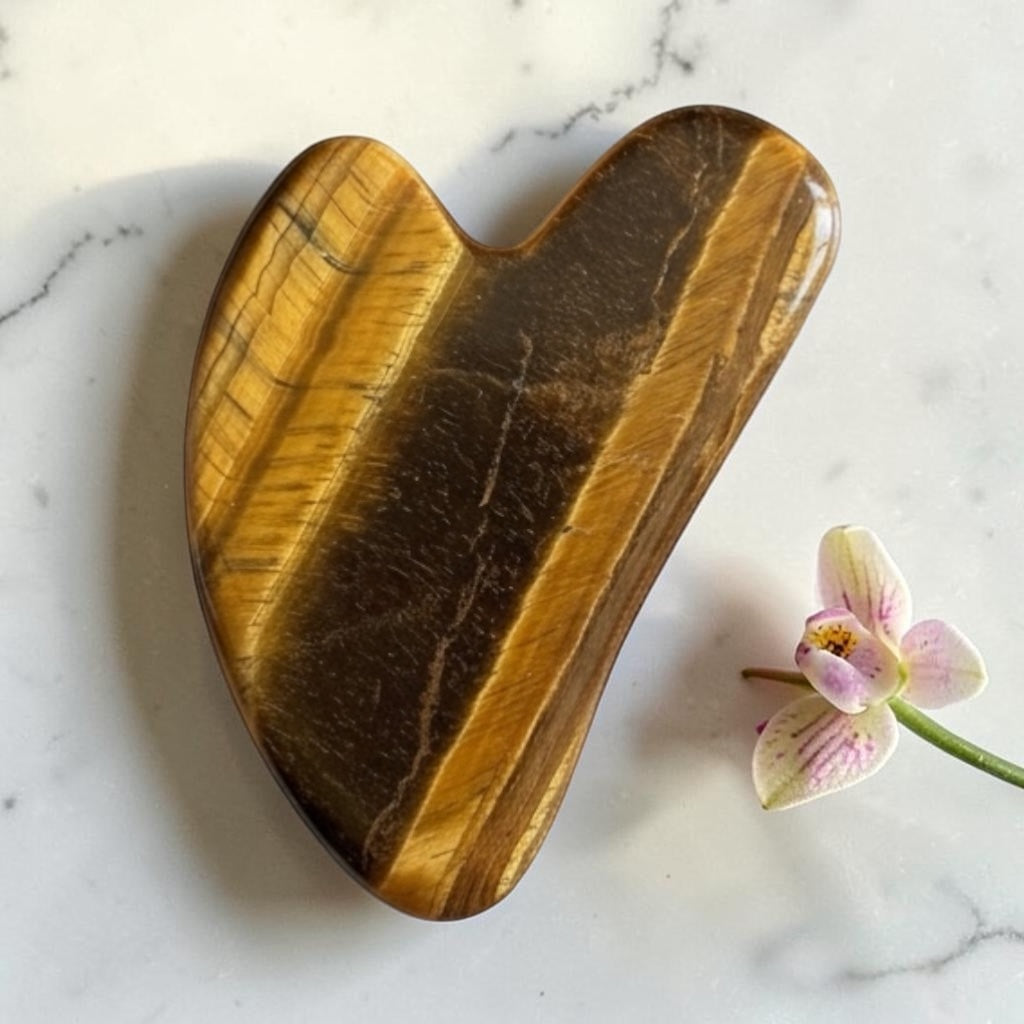 Tiger Eye Gua Sha Board