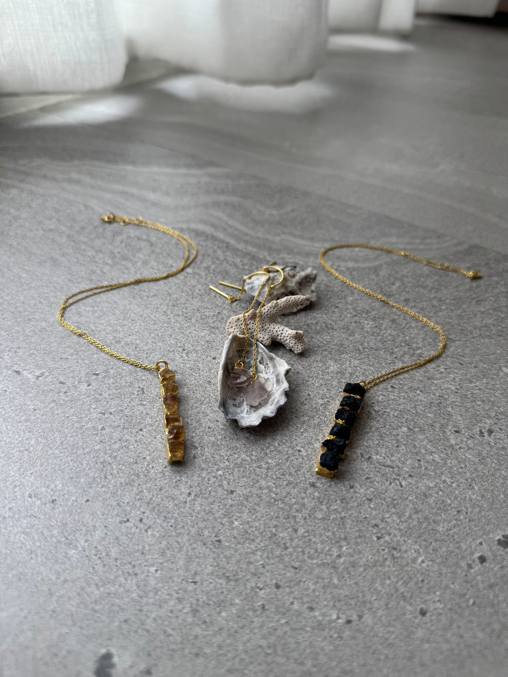 The Gem Stone Collection - The Gemstone Talisman and the Long Earrings