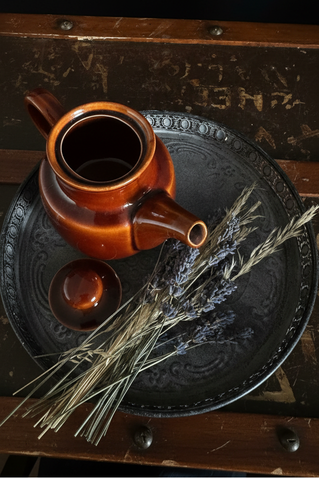 THE ALCHEMIST - Vintage Teapot '70 for your Sacred Rituals