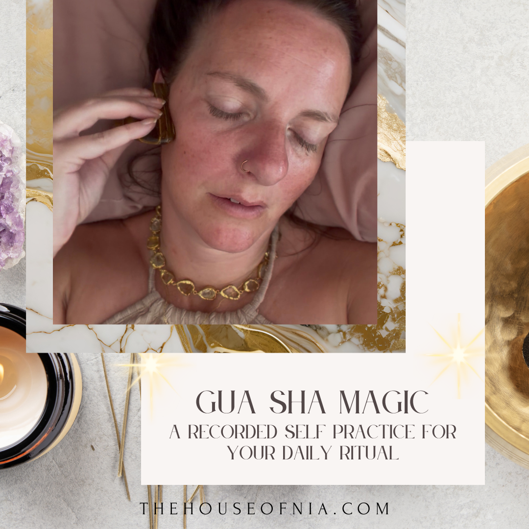 GUA-SHA MAGIC - TIGER EYE GUA SHA BOARD & RECORDED TRAINING