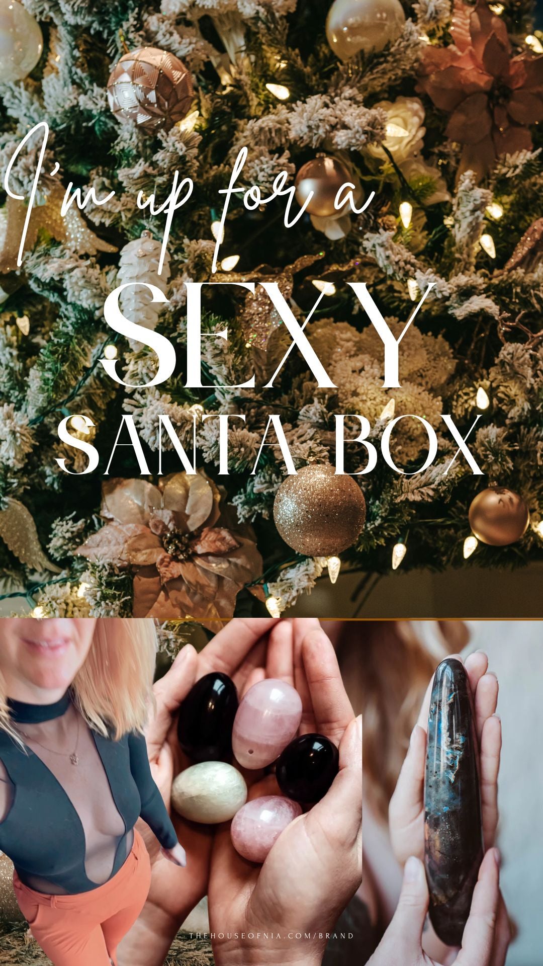 Sexy Santa Box - Includes A Second Skin Body, A Yoni Egg & A Pleasure Wand